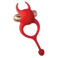 ANILLO VIBRADOR ¡WOW! LITTLE DEVIL RED - * JUGUETES SEXUALES ANILLOS  DE DISEÑO 
